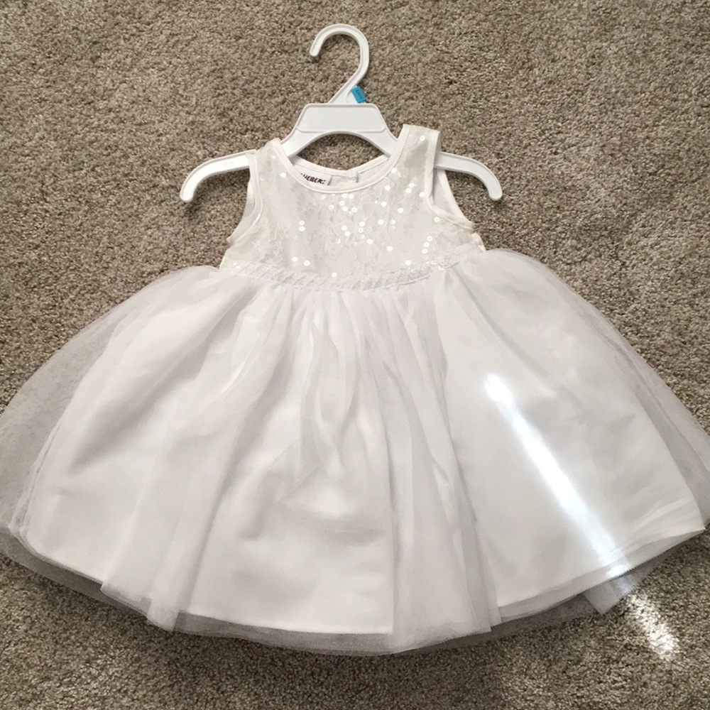 Infant white dress